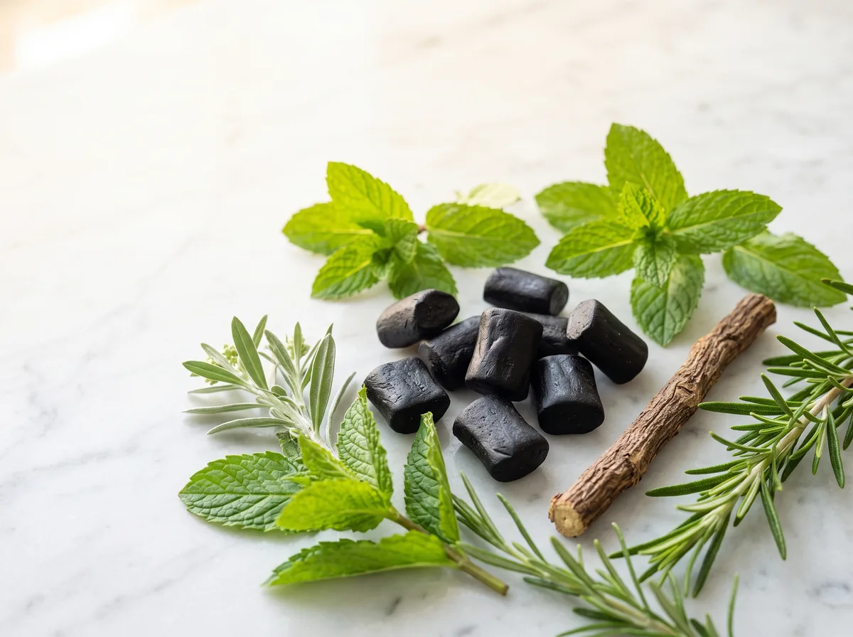 Botanical Licorice — close up