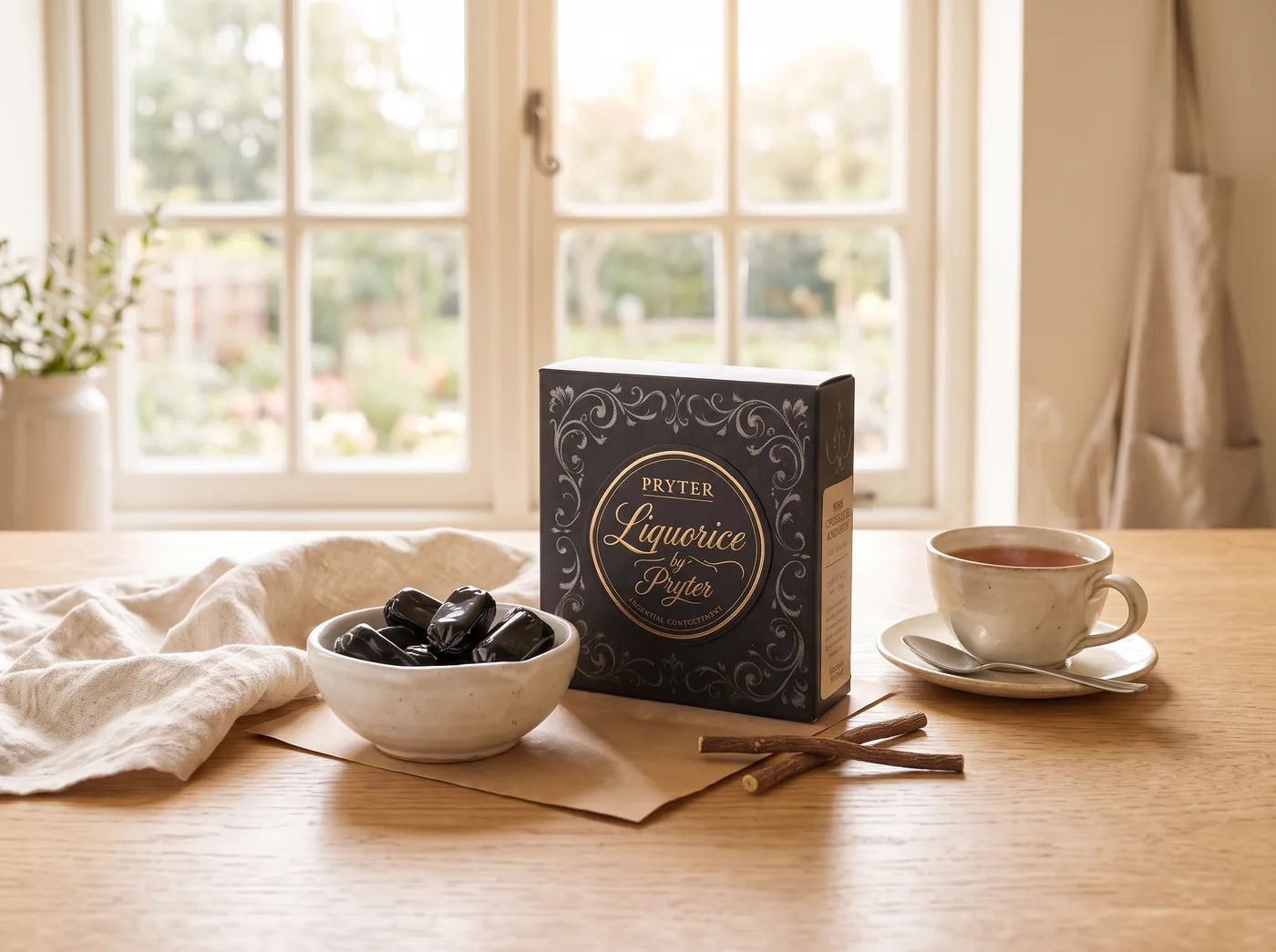 Classic Licorice — in setting