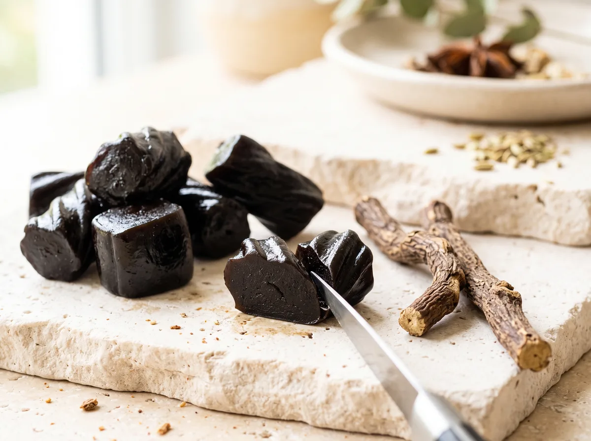 Classic Licorice — close up