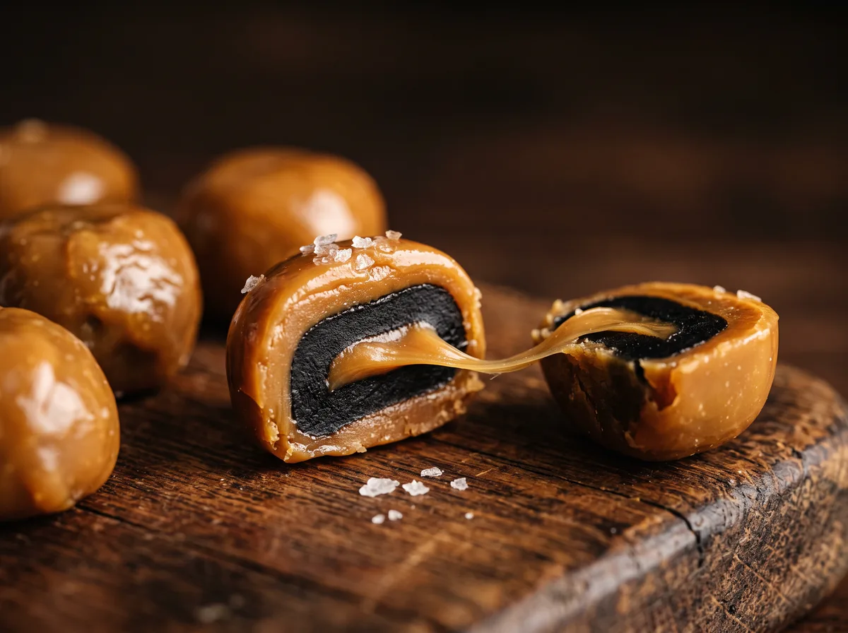 Salted Caramel — close up